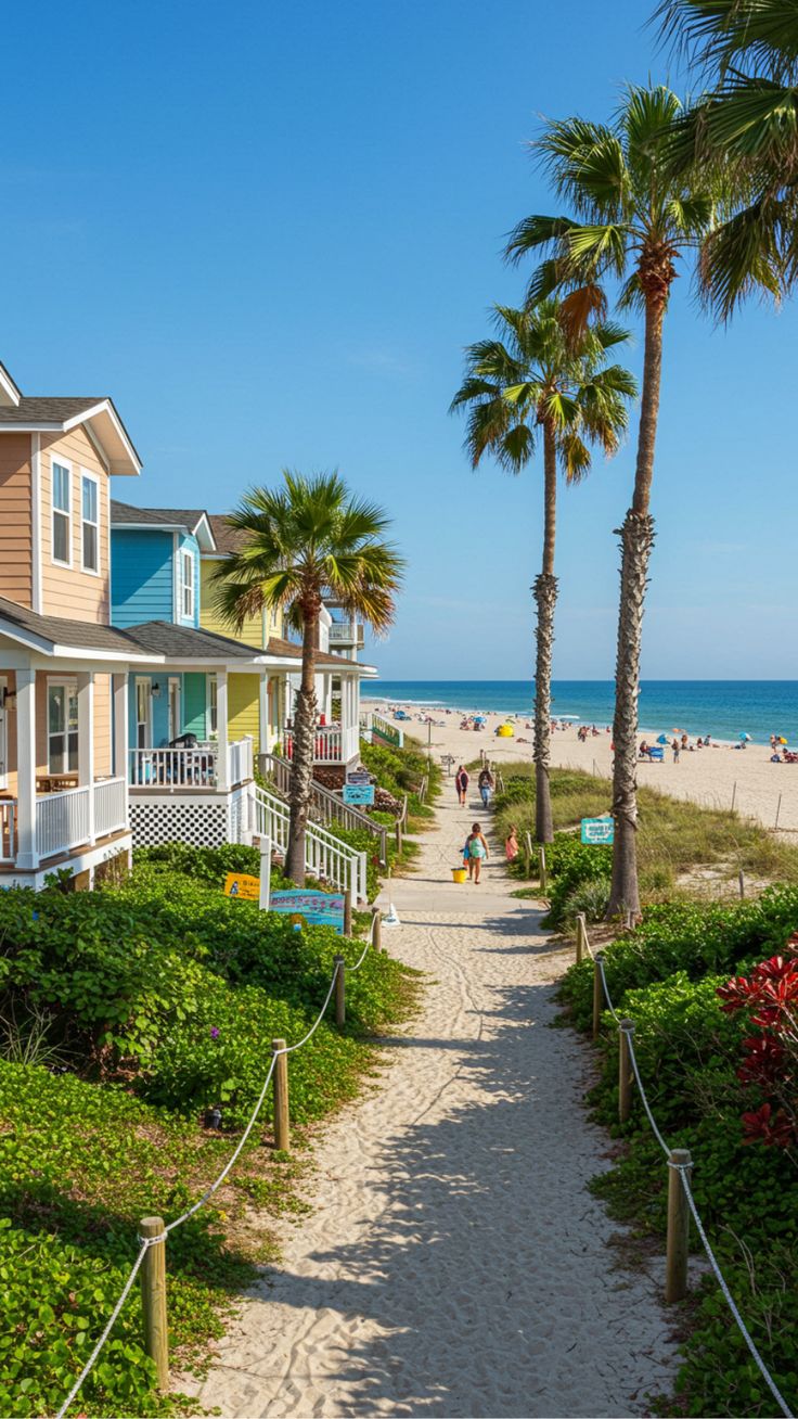 Casas frente al mar